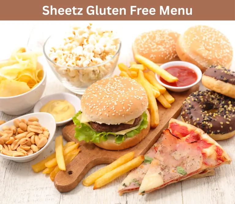 Sheetz Gluten Free Menu